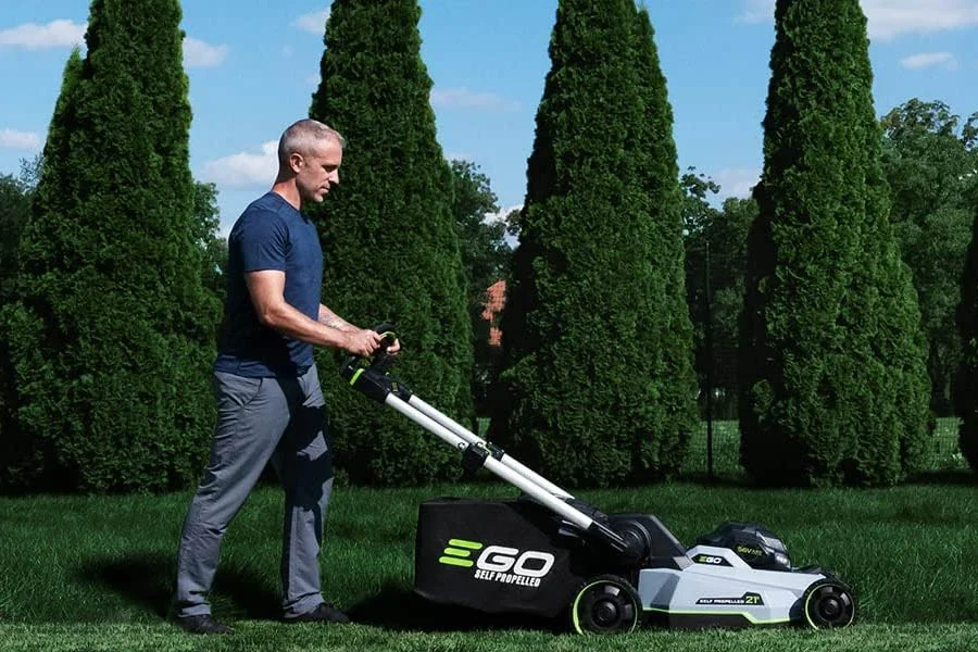 what is the best battery operated lawn mower